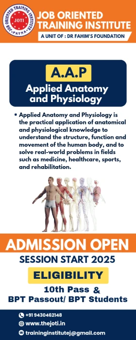 Course - Applied  anatomy and physiology